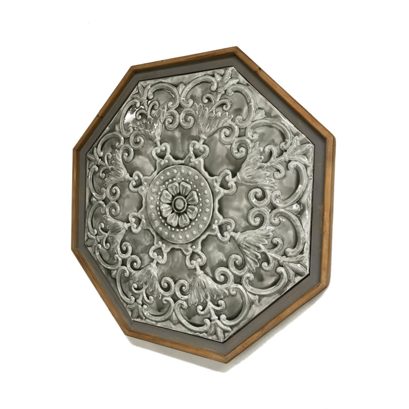 Bungalow Rose Octagonal Metal Medallion Wall Decor Wayfair